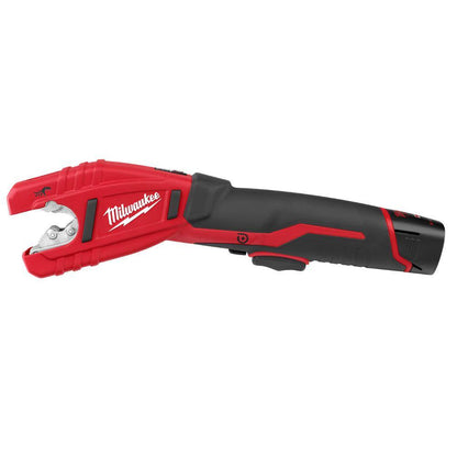 M12 12-Volt Lithium-Ion Force Logic Cordless Press Tool Kit with M12 Copper Tubing Cutter (3 Jaws Included)