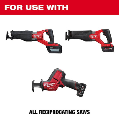 SAWZALL Wood and Metal Cutting Bi-Metal Reciprocating Saw Blade Set (10-Piece)