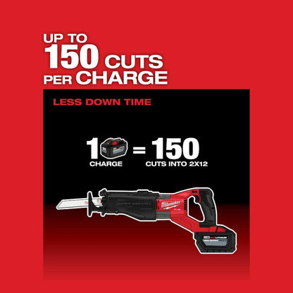 M18 FUEL 18V Lithium-Ion Brushless Cordless Super SAWZALL Orbital Reciprocating Saw (Tool-Only)