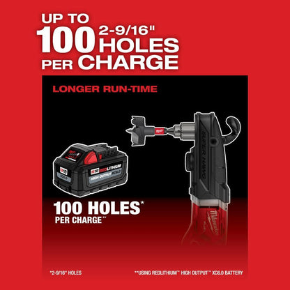 M18 FUEL 18V Lithium-Ion Brushless Cordless GEN 2 SUPER HAWG 1/2 in. Right Angle Drill (Tool-Only)