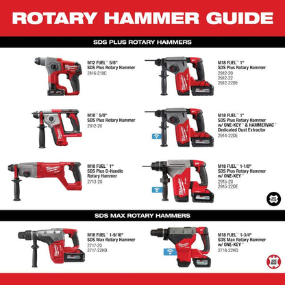 M18 FUEL 18V Lithium-Ion Brushless Cordless 1-9/16 in. SDS-Max Rotary Hammer (Tool-Only)