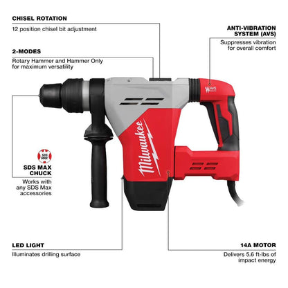 1-9/16 in. SDS-Max Rotary Hammer