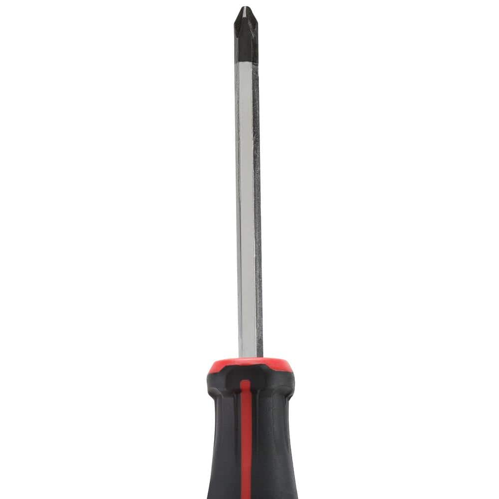 Phillips/Slotted Flat Head Hex Drive Screwdriver Set with Tri-Lobe Handle (6-Piece)