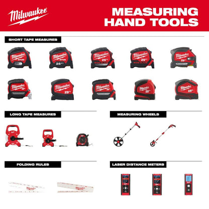 25 ft. x 1-1/16 in. Compact Magnetic Tape Measure with 15 ft. Reach