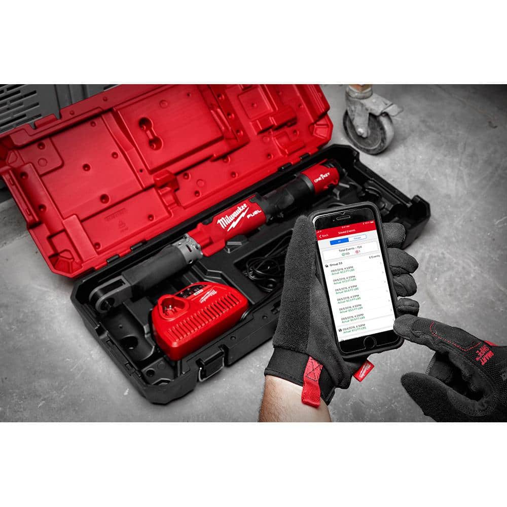 M12 FUEL One-Key 12-Volt Lithium-Ion Brushless Cordless 1/2 in. Digital Torque Wrench (Tool-Only)