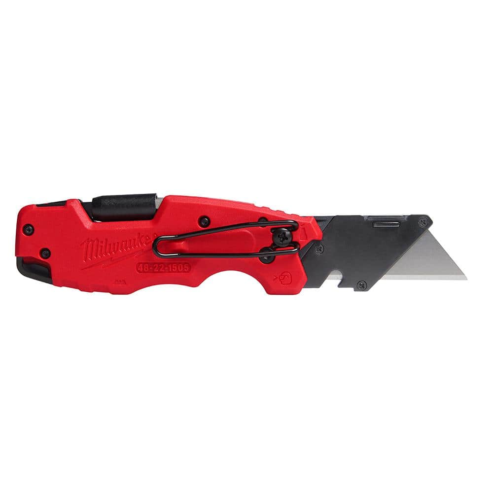 FASTBACK 6-in-1 Folding Utility Knives with General Purpose Blade