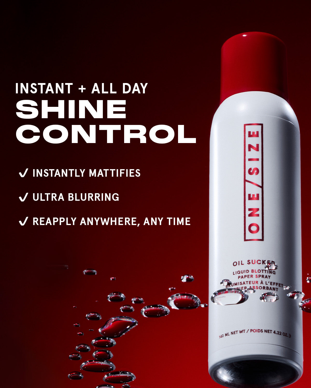 Oil Sucker Liquid Blotting Paper Spray