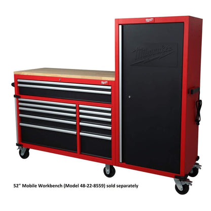 Tool Storage 27 in. W 4-Shelf Locker with Power Strip