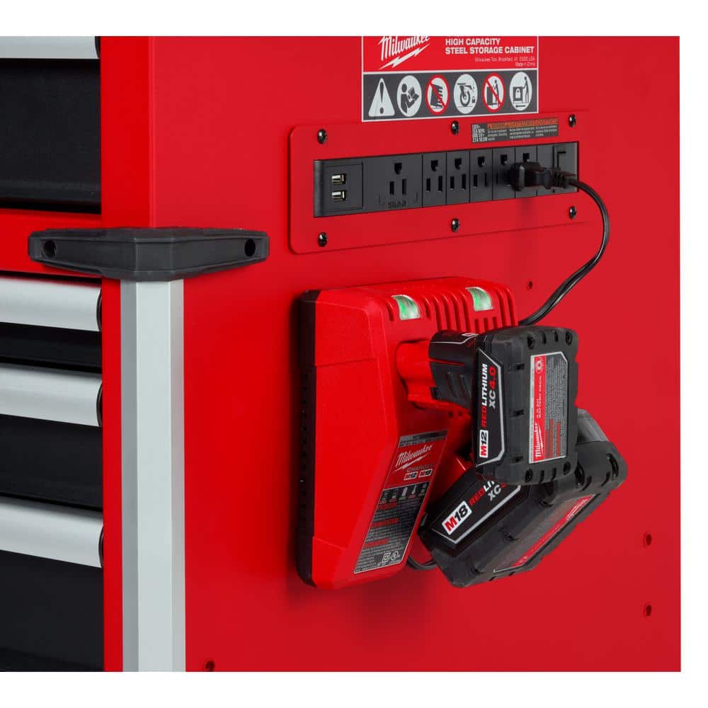 Tool Storage 41 in. W Heavy Duty Red Tool Chest Combo