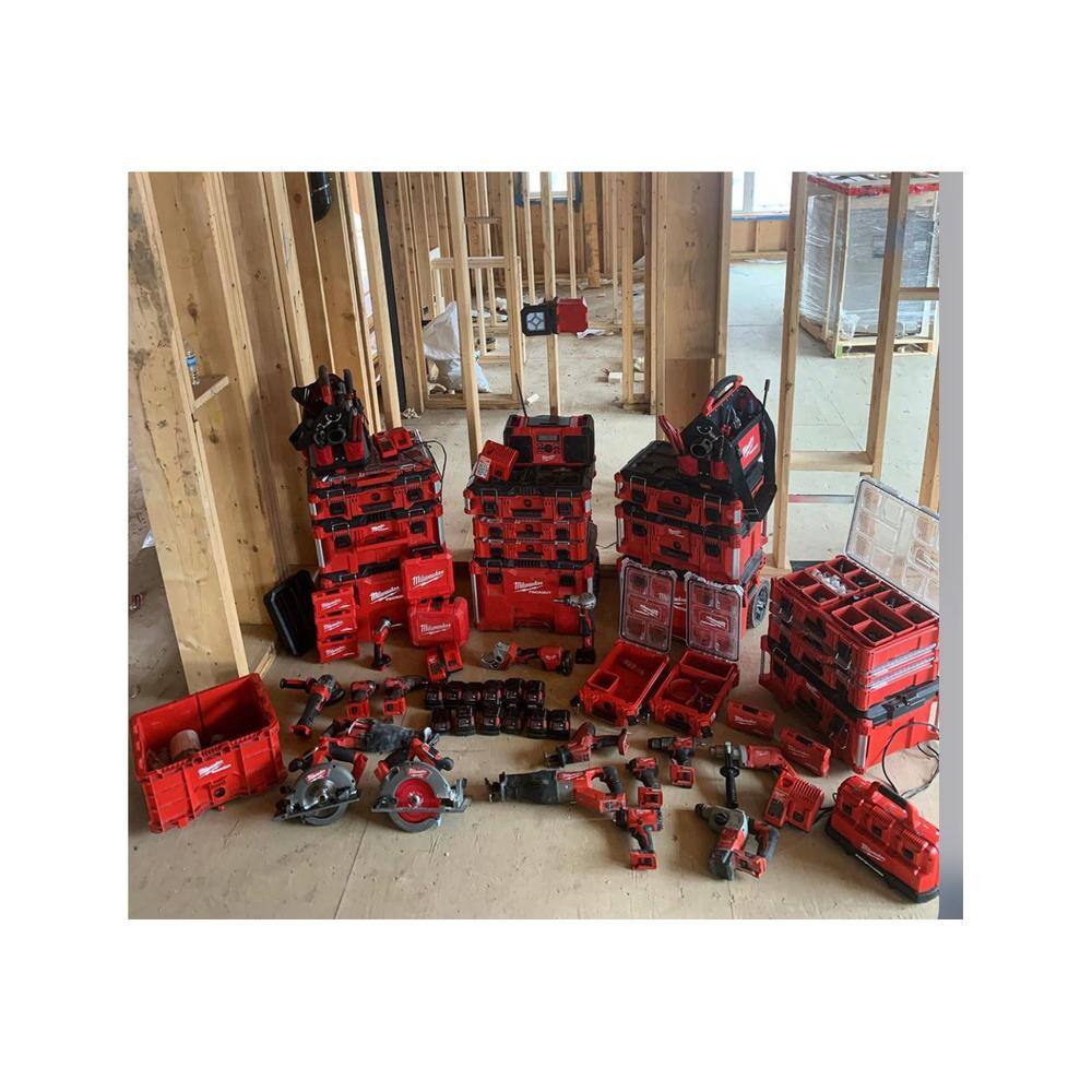PACKOUT 22 in. Medium Red Tool Box with 75 lbs. Weight Capacity