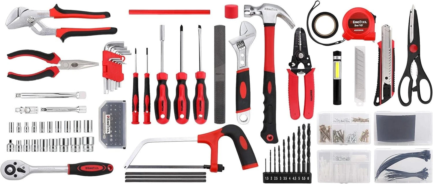 KingTool 325 Piece Home Repair Tool Kit, General Home/Auto Repair Tool Set